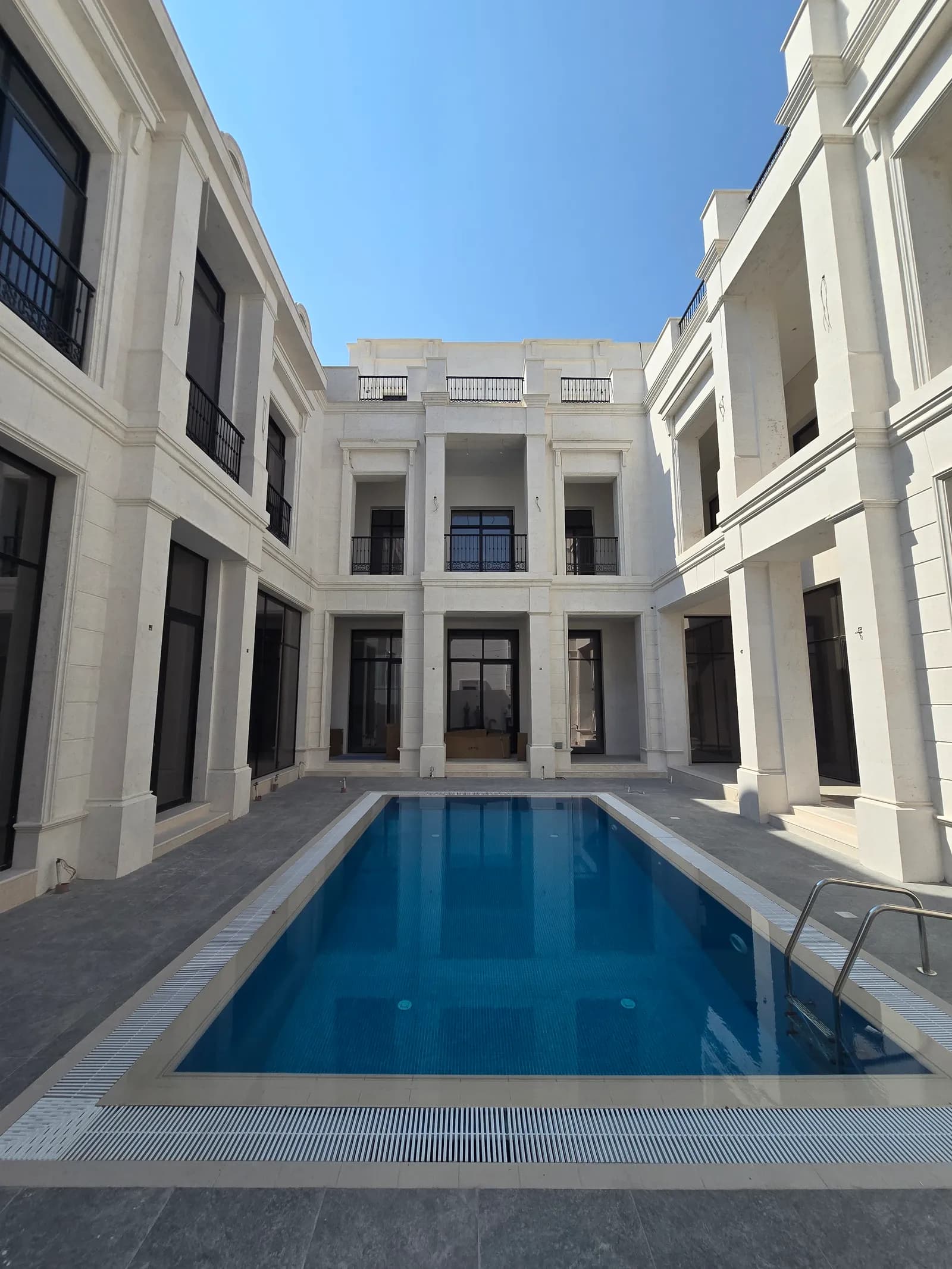 Courtyard elevations — Ain Khaled, Qatar
